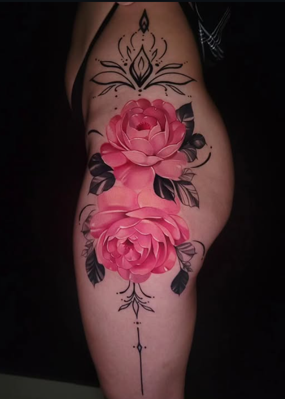 Ornamental Peonies — Hip