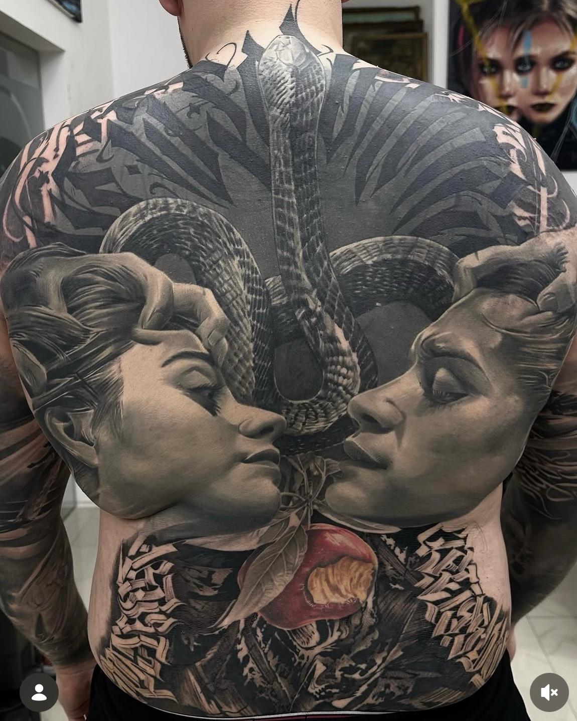 Serpent & Muses — Back